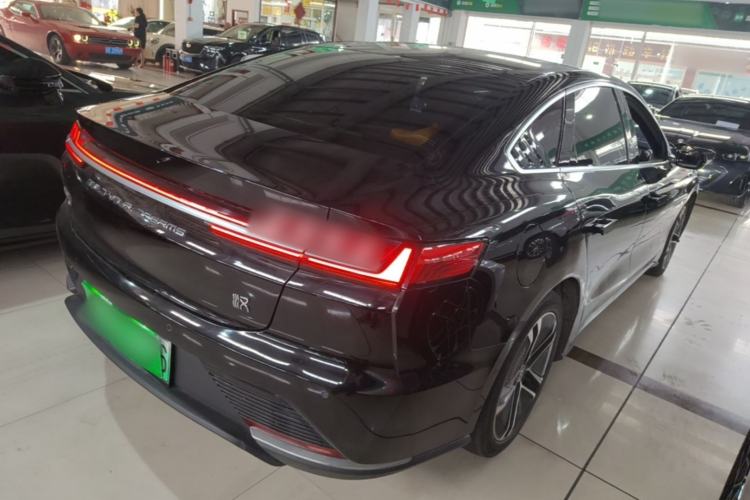 Used BYD Han 2020 EV Long-Range Deluxe Model Rear Right 45 Deg