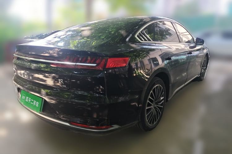 Used BYD Han 2020 DM Four-Wheel Drive Performance Edition Prestige Model Rear Right 45 Deg
