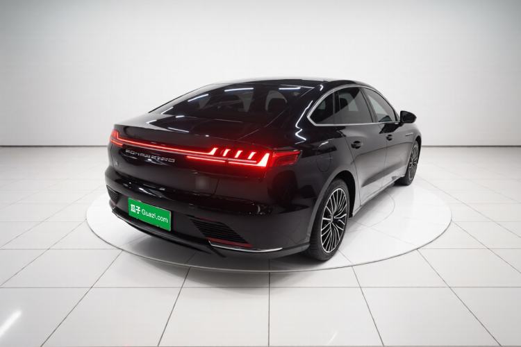 Used BYD Han 2020 EV Long-Range Luxury Model Rear Right 45 Deg