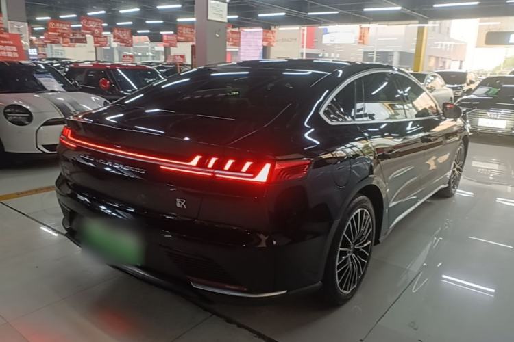 Used BYD Han 2020 EV Long-Range Luxury Model Rear Right 45 Deg