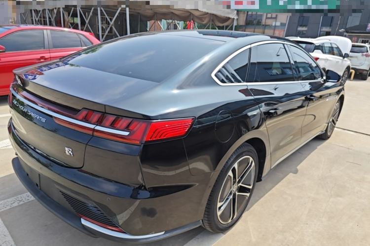 Used BYD Han 2020 EV Long-Range Deluxe Model Rear Right 45 Deg