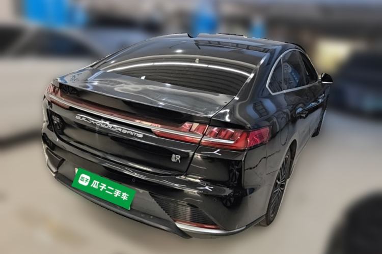 Used BYD Han 2020 EV Long-Range Luxury Model Rear Right 45 Deg