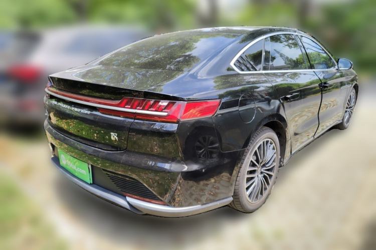 Used BYD Han 2020 EV Long-Range Luxury Model Rear Right 45 Deg