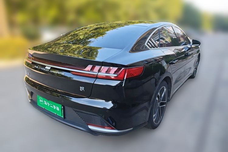 Used BYD Han 2020 EV Long-Range Deluxe Model Rear Right 45 Deg