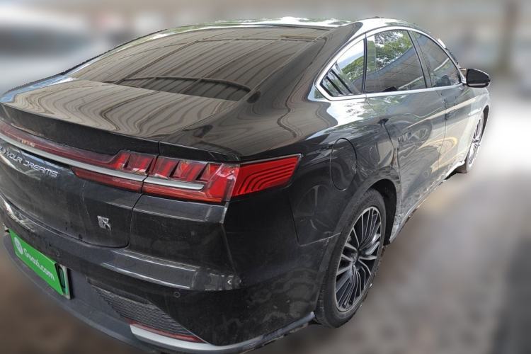 Used BYD Han 2020 EV Long-Range Luxury Model Rear Right 45 Deg