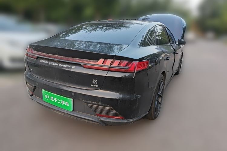 Used BYD Han 2020 EV Four-Wheel Drive High-Performance Flagship Model Rear Right 45 Deg