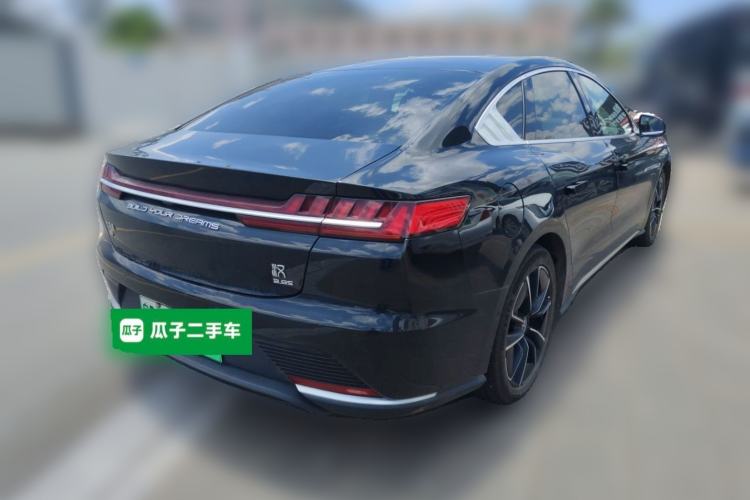 Used BYD Han 2020 EV Four-Wheel Drive High-Performance Flagship Model Rear Right 45 Deg