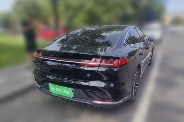 Used BYD Han 2020 EV Long-Range Deluxe Model Rear Right 45 Deg