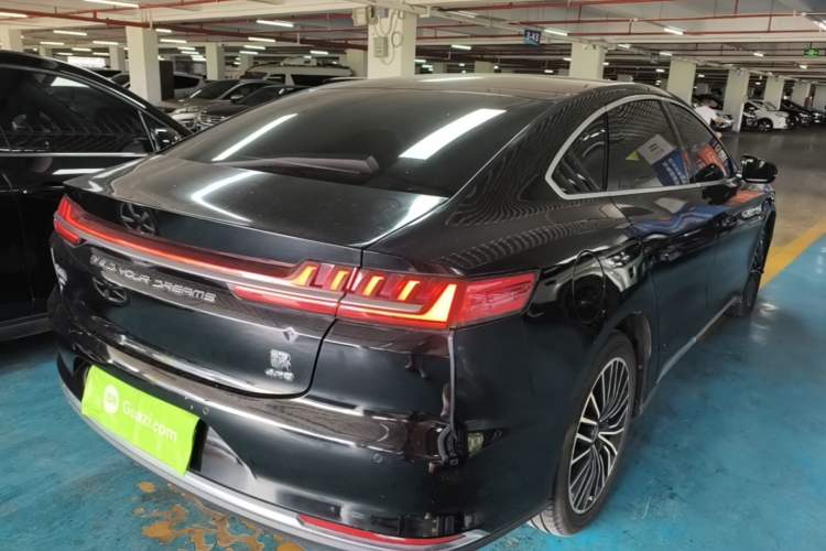 Used BYD Han 2020 DM Four-Wheel Drive Performance Edition Luxury Model Rear Right 45 Deg