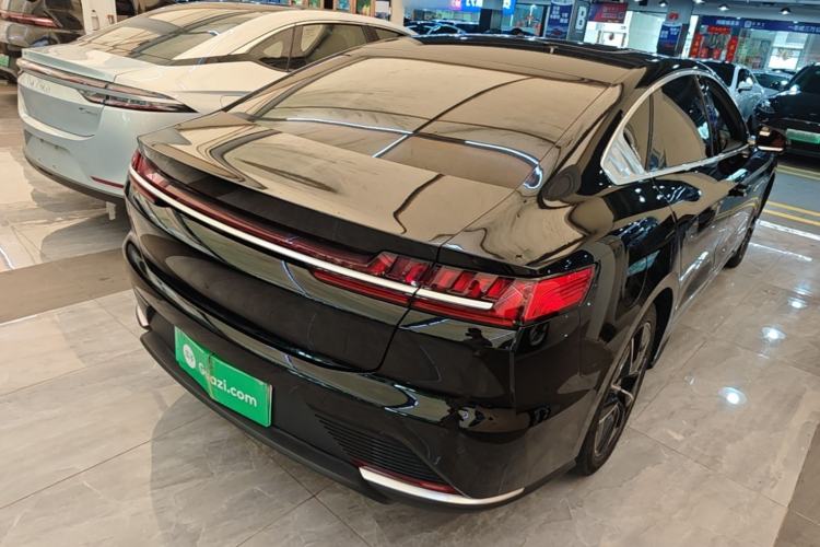 Used BYD Han 2020 EV Four-Wheel Drive High-Performance Flagship Model Rear Right 45 Deg