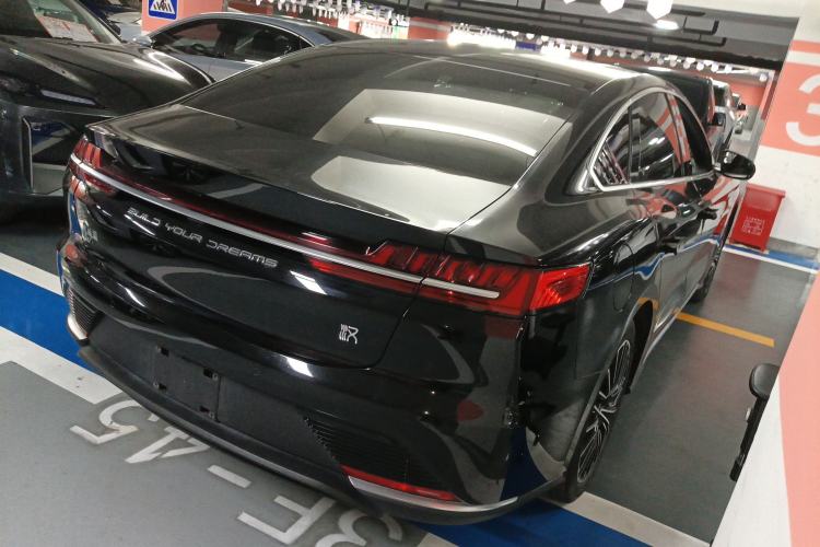 Used BYD Han 2020 EV Long-Range Luxury Model Rear Right 45 Deg