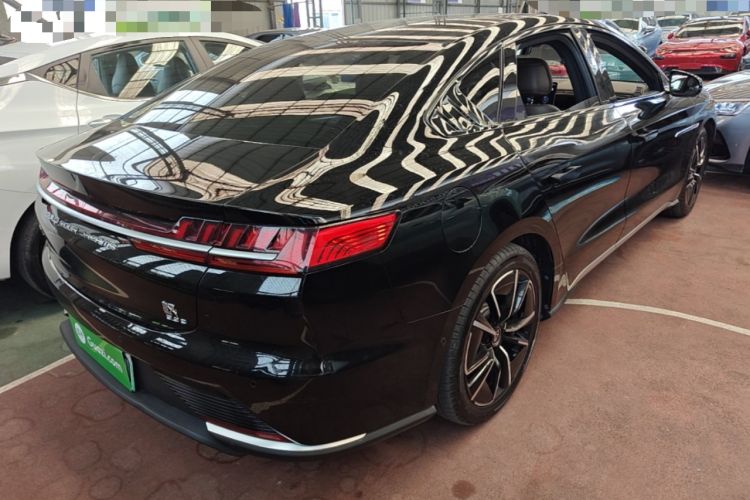 Used BYD Han 2020 EV Four-Wheel Drive High-Performance Flagship Model Rear Right 45 Deg