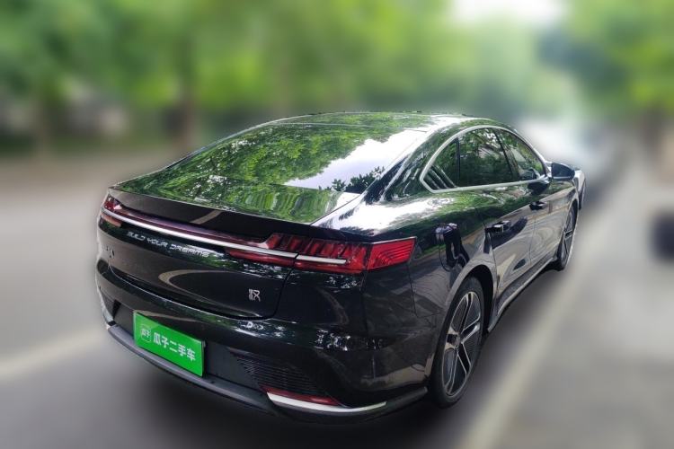 Used BYD Han 2020 EV Long-Range Deluxe Model Rear Right 45 Deg