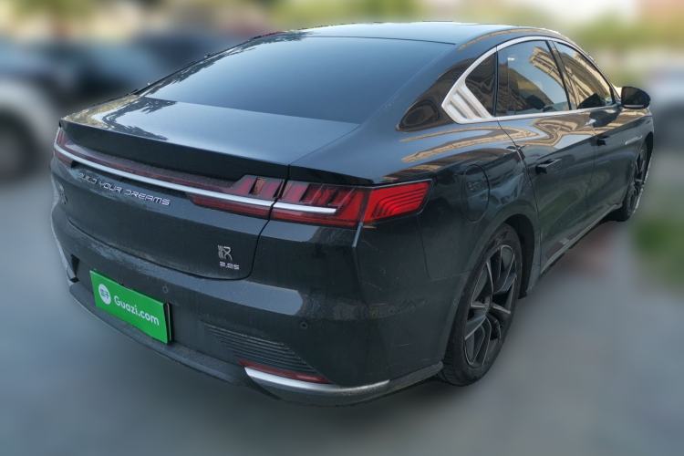 Used BYD Han 2020 EV Four-Wheel Drive High-Performance Flagship Model Rear Right 45 Deg