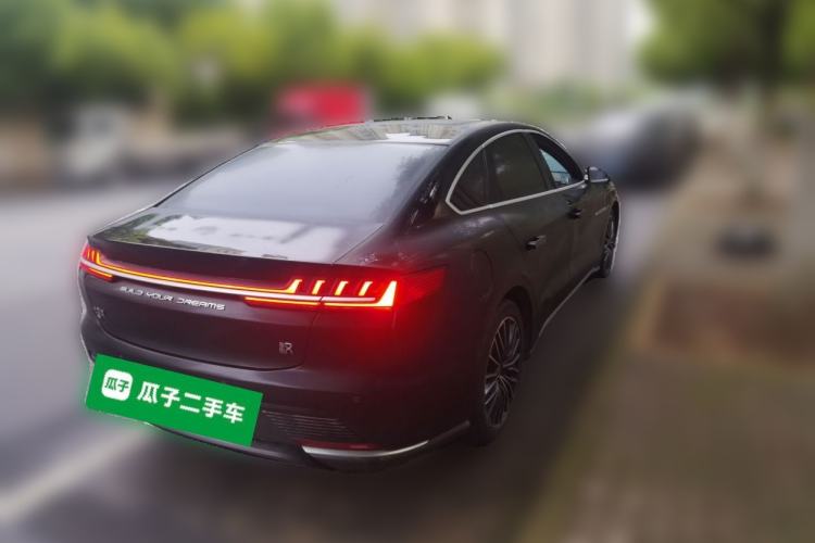 Used BYD Han 2020 EV Long-Range Luxury Model Rear Right 45 Deg