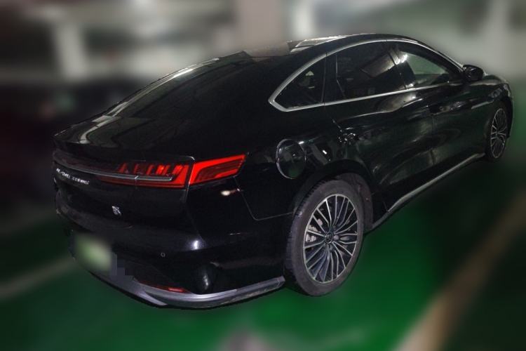 Used BYD Han 2020 EV Long-Range Luxury Model Rear Right 45 Deg