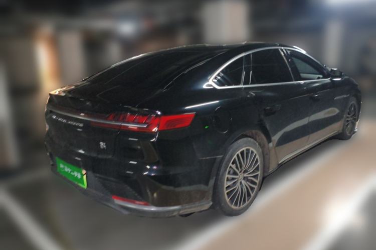 Used BYD Han 2020 EV Long-Range Luxury Model Rear Right 45 Deg
