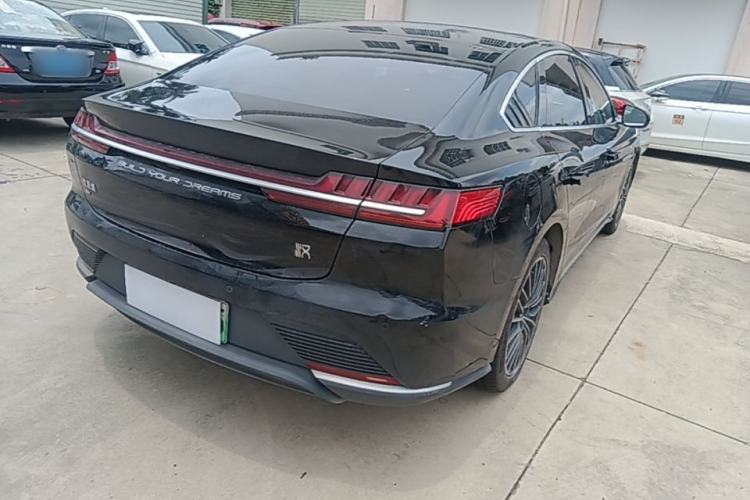 Used BYD Han 2020 EV Long-Range Luxury Model Rear Right 45 Deg