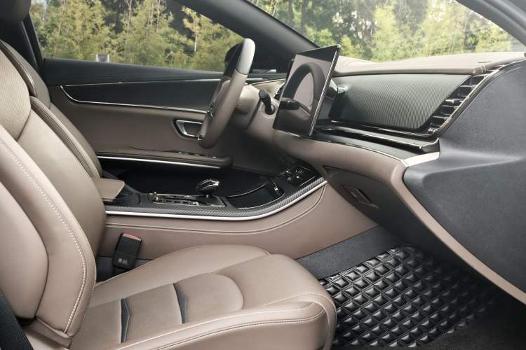 Used BYD Han 2020 EV Long-Range Luxury Model Right Front Seat