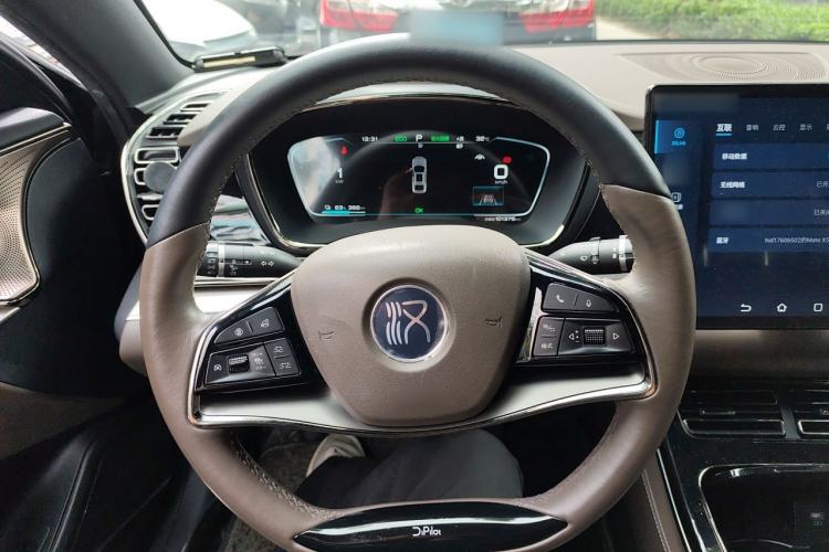 Used BYD Han 2020 EV Long-Range Luxury Model Steering Wheel