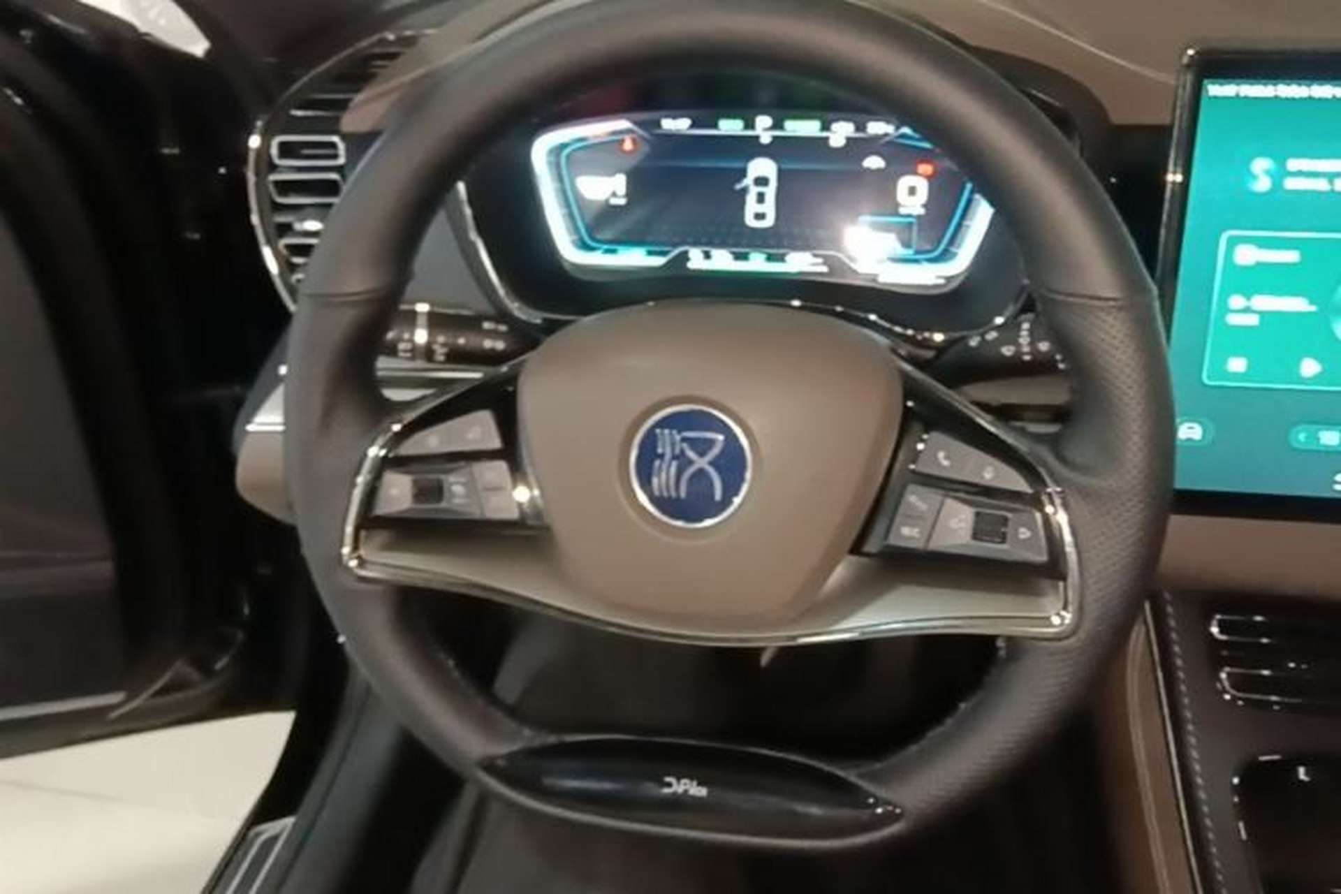 Used BYD Han 2020 EV Long-Range Luxury Model Steering Wheel