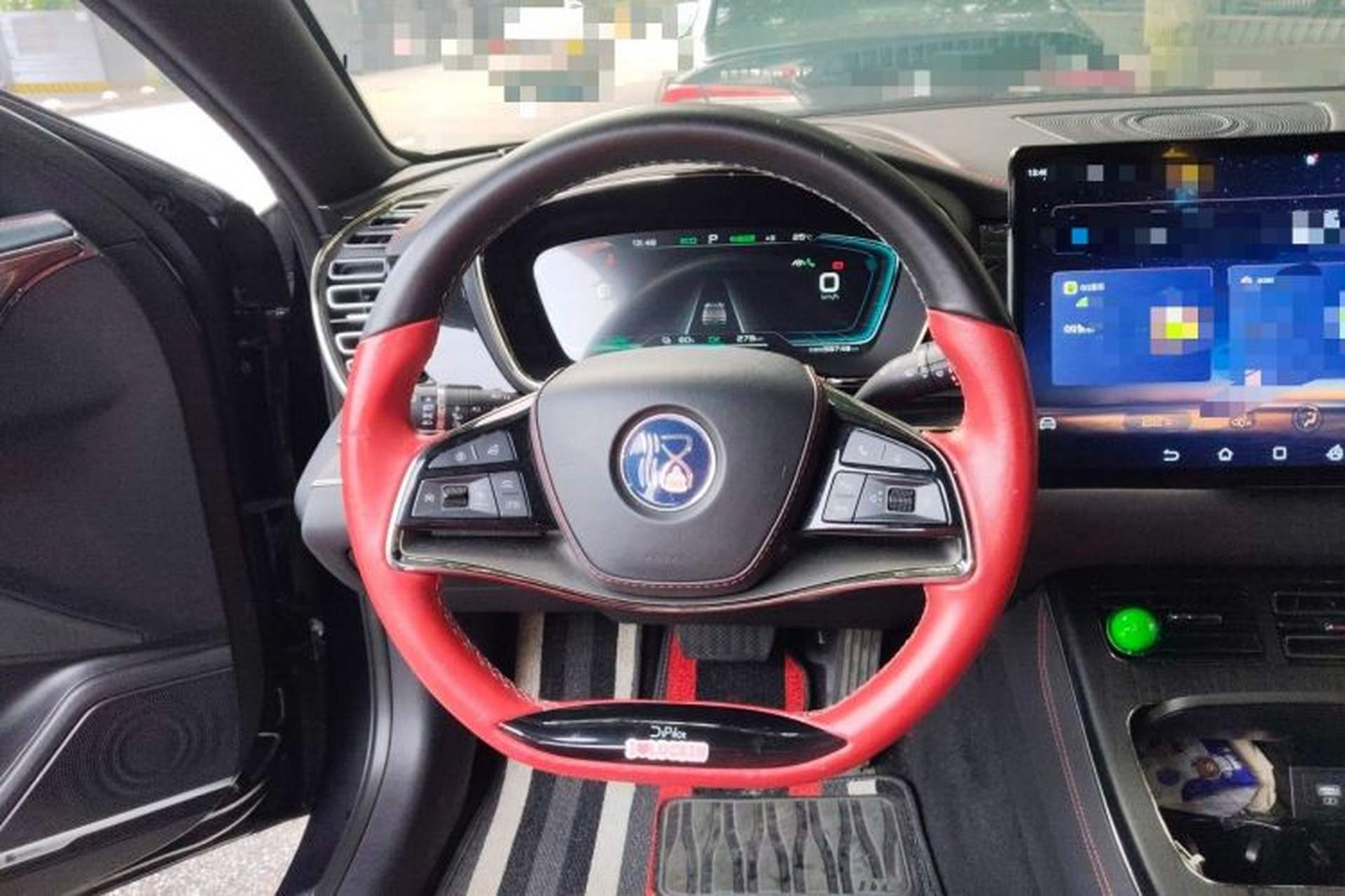 Used BYD Han 2020 EV Four-Wheel Drive High-Performance Flagship Model Steering Wheel