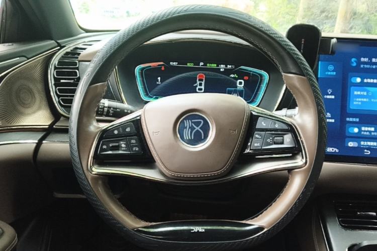 Used BYD Han 2020 EV Four-Wheel Drive High-Performance Flagship Model Steering Wheel