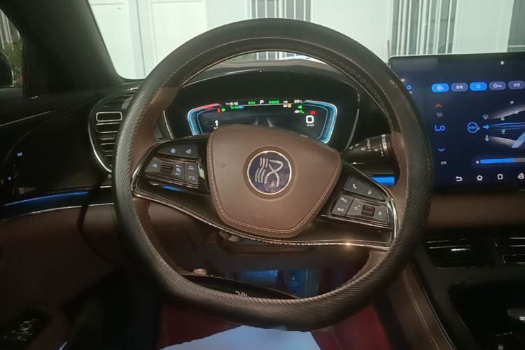 Used BYD Han 2020 EV Four-Wheel Drive High-Performance Flagship Model Steering Wheel
