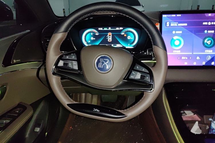Used BYD Han 2020 DM Four-Wheel Drive Performance Edition Luxury Model Steering Wheel