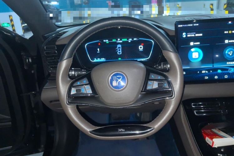 Used BYD Han 2020 EV Long-Range Luxury Model Steering Wheel