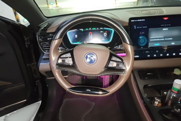 Used BYD Han 2020 EV Four-Wheel Drive High-Performance Flagship Model Steering Wheel