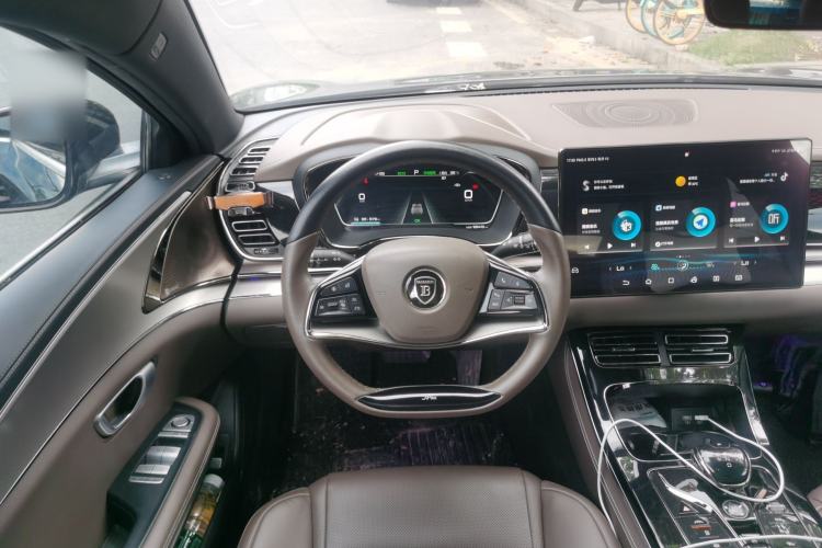 Used BYD Han 2020 EV Long-Range Luxury Model Steering Wheel