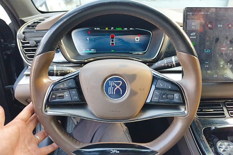 Used BYD Han 2020 EV Long-Range Luxury Model Steering Wheel