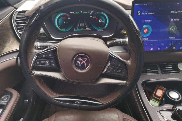 Used BYD Han 2020 EV Four-Wheel Drive High-Performance Flagship Model Steering Wheel