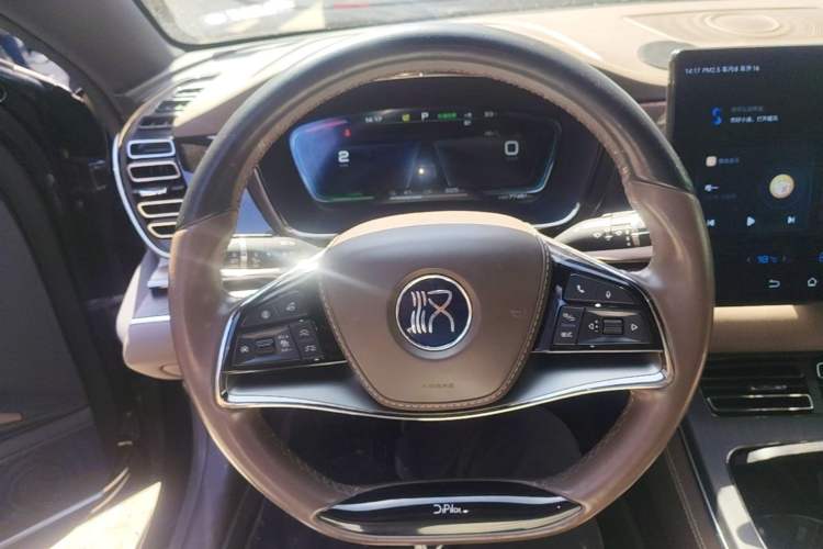 Used BYD Han 2020 EV Four-Wheel Drive High-Performance Flagship Model Steering Wheel