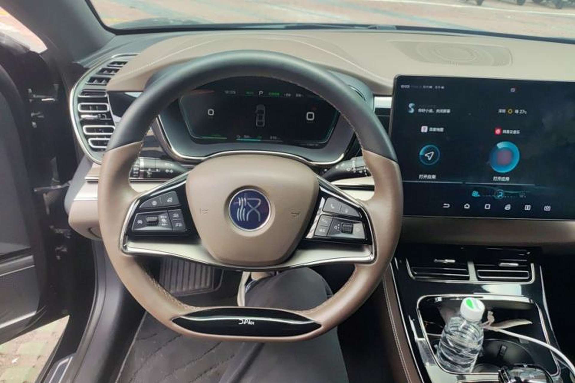 Used BYD Han 2020 EV Long-Range Luxury Model Steering Wheel