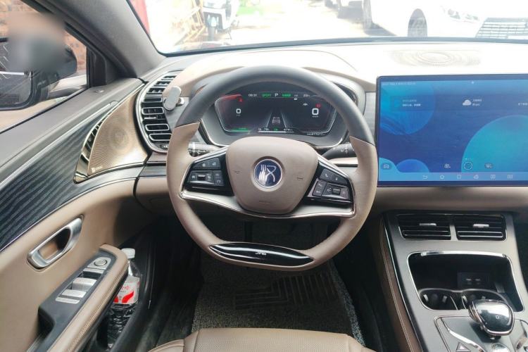 Used BYD Han 2020 EV Long-Range Luxury Model Steering Wheel