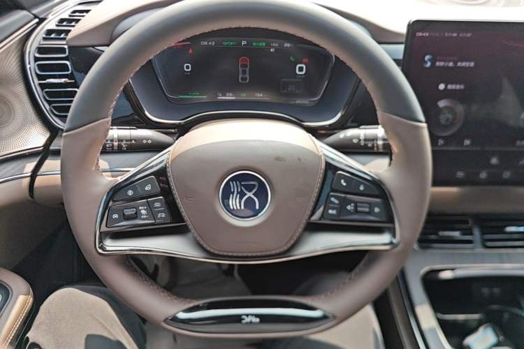 Used BYD Han 2020 EV Long-Range Deluxe Model Steering Wheel