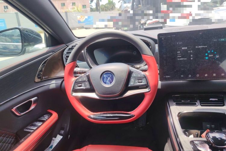 Used BYD Han 2020 EV Four-Wheel Drive High-Performance Flagship Model Steering Wheel