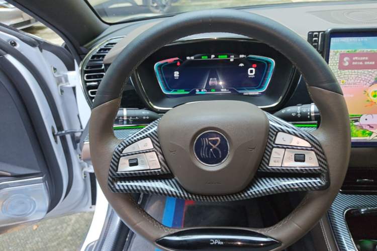 Used BYD Han 2020 EV Long-Range Luxury Model Steering Wheel