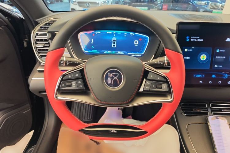 Used BYD Han 2020 EV Four-Wheel Drive High-Performance Flagship Model Steering Wheel