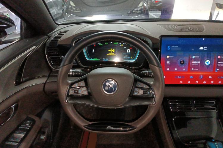 Used BYD Han 2020 EV Long-Range Luxury Model Steering Wheel