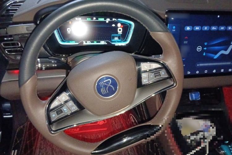 Used BYD Han 2020 EV Long-Range Luxury Model Steering Wheel