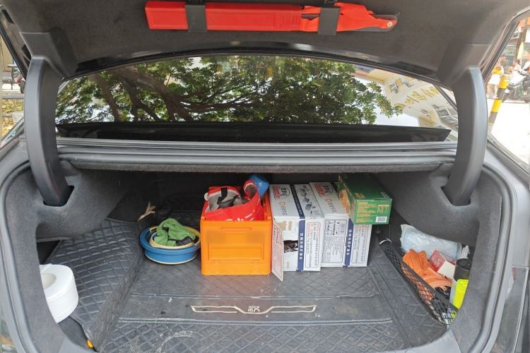 Used BYD Han 2020 EV Long-Range Luxury Model Trunk