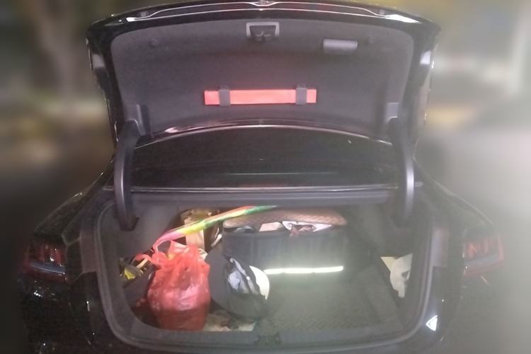 Used BYD Han 2020 EV Long-Range Luxury Model Trunk