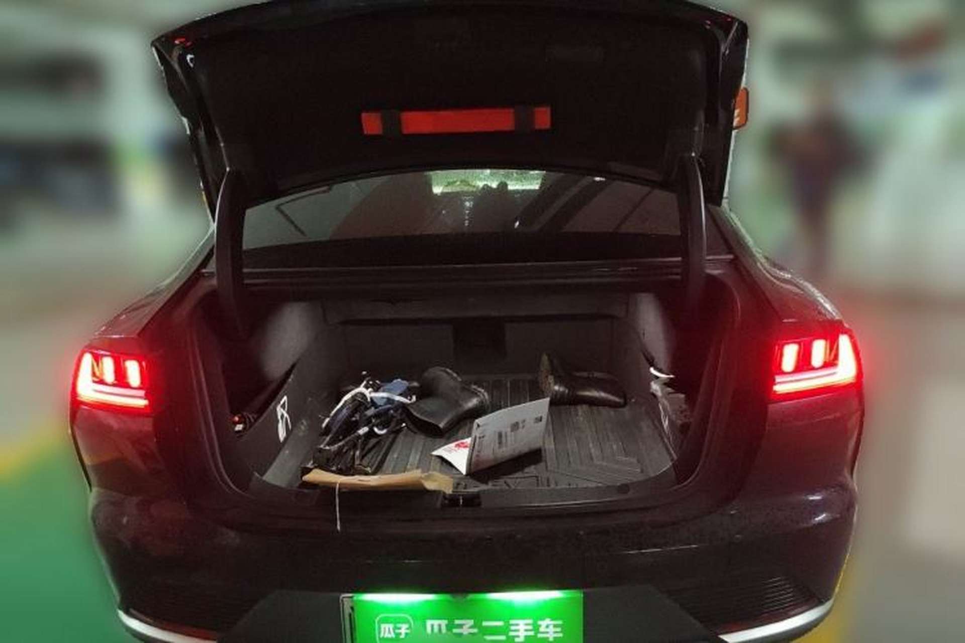 Used BYD Han 2020 EV Four-Wheel Drive High-Performance Flagship Model Trunk