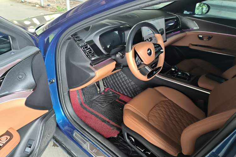 Used BYD Han 2020 EV Four-Wheel Drive High-Performance Flagship Model Driver Seat