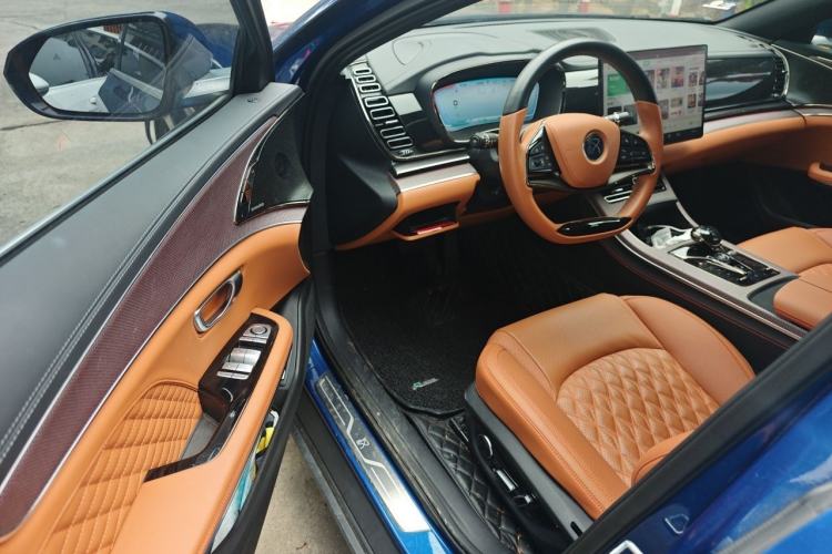 Used BYD Han 2020 EV Four-Wheel Drive High-Performance Flagship Model Driver Seat