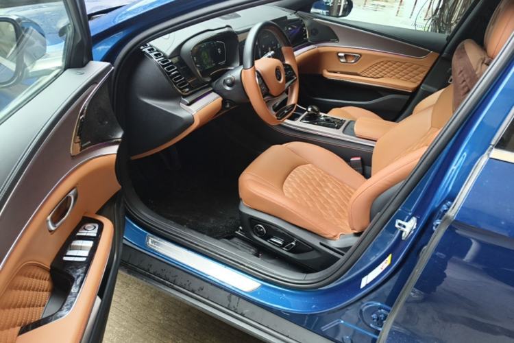 Used BYD Han 2020 EV Four-Wheel Drive High-Performance Flagship Model Driver Seat