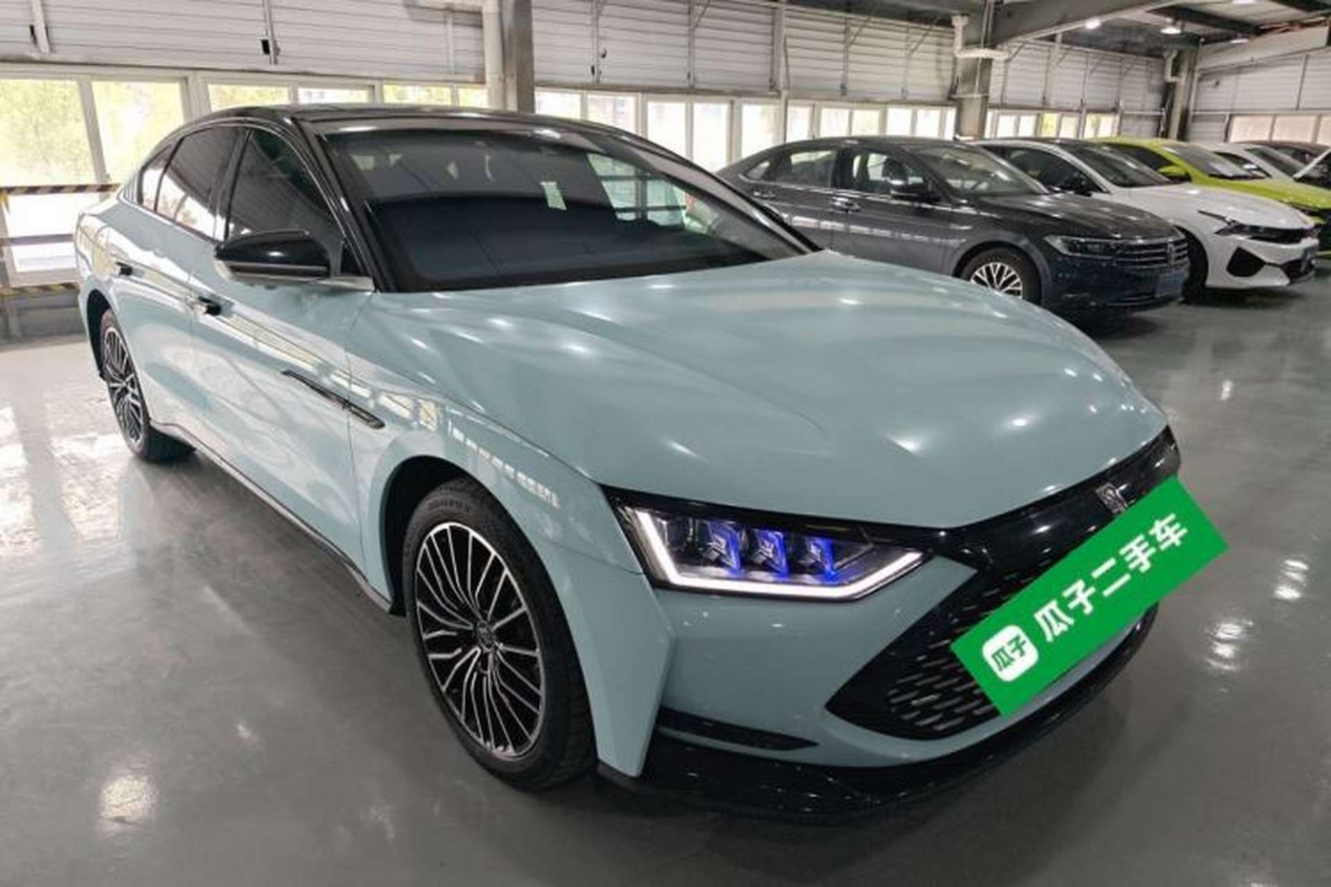 Used BYD Han 2020 DM Four-Wheel Drive Performance Edition Luxury Model Front Right 45 Deg